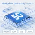 Miniatyrbild 3 av 6: OUKITEL C50 Billiga Smartphones 5G, 24Go+128Go/1To 6,8"HD+/90Hz 50MP Android 14 Mobiltelefon 5150mAh Dubbel SIM 5G GPS - Svart