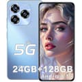 Miniatyrbild 1 av 6: OUKITEL C50 Billiga Smartphones 5G, 24Go+128Go/1To 6,8"HD+/90Hz 50MP Android 14 Mobiltelefon 5150mAh Dubbel SIM 5G GPS - Blå