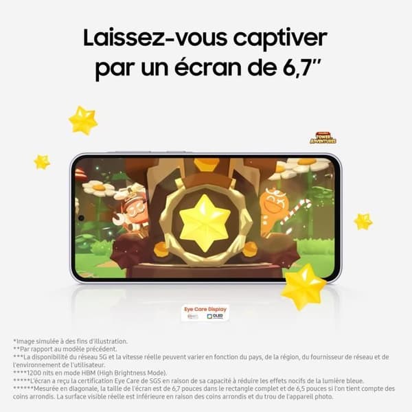 SAMSUNG Galaxy A36 5G Smartphone 256 Go Lime
