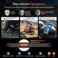 Miniatyrbild 5 av 6: Blackview BV4800 SE Smartphone Oskadlig 6,56" 12Go+64Go 5100mAh Dual SIM Android 15 Grön med Smartwatch Blackview W50
