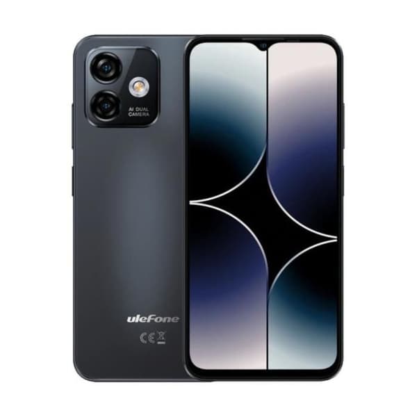 Ulefone Note 16 PRO 4+128 Go NFC meteoritsvart OEM Svart