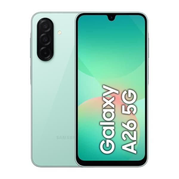 SAMSUNG Galaxy A26 5G Smartphone 128 GB Vattengräns Mintfärgad