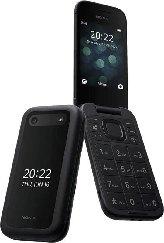 Nokia 2660 Flip 128GB 4G – Svart Svart