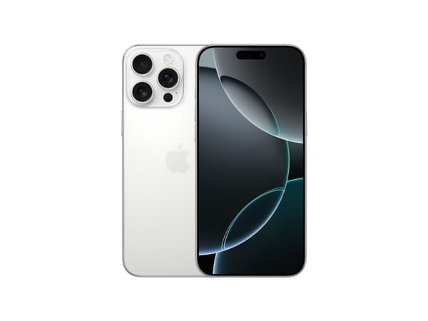 Apple iPhone 16 Pro Max - 256 GB vit Titan - Europeisk version - Helt ny - Upplåst - Ej aktiverad Vit