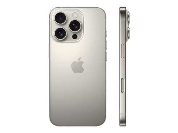 Apple iPhone 16 Pro Max - 256 GB Natural Titan - Europeisk version - Helt ny - Upplåst - Inte aktiverad