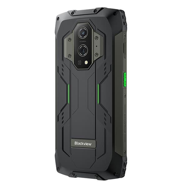 Blackview BV9300 Unbreakable Mobiltelefon - Grön - 12GB+256GB - 15080mAh - 50MP - Face ID - Dual SIM