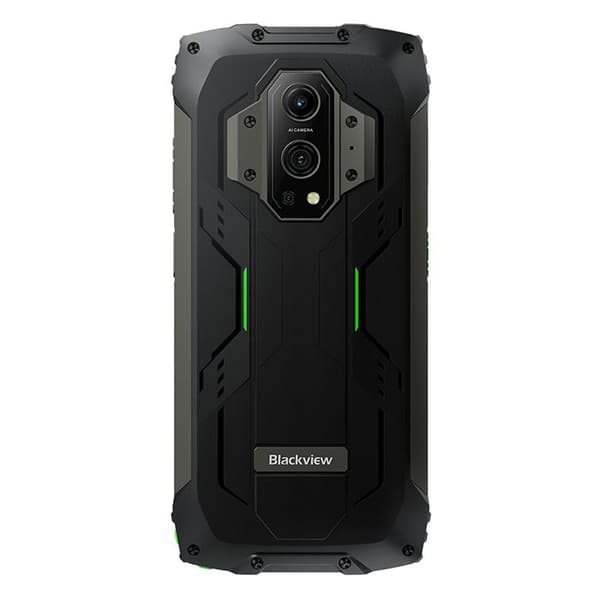 Blackview BV9300 Unbreakable Mobiltelefon - Grön - 12GB+256GB - 15080mAh - 50MP - Face ID - Dual SIM