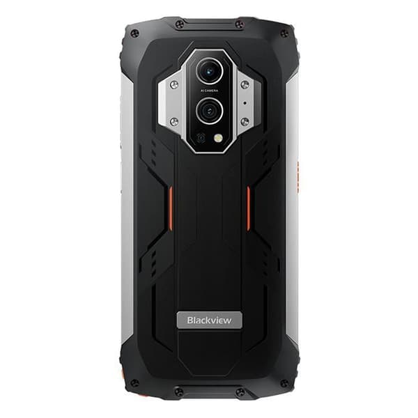 Blackview BV9300 Unbreakable Mobile Phone G99 120Hz 12GB+256GB 15080mAh 50MP IP68 Face ID Dual SIM - Belysningsversion - Orange