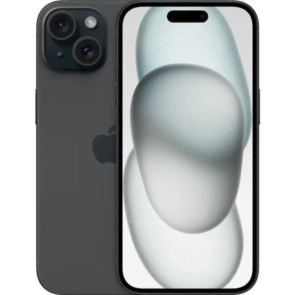 Apple iPhone 15 256 GB Svart - Europeisk Version - Helt Ny - Upplåst - Inte Aktiverad Svart