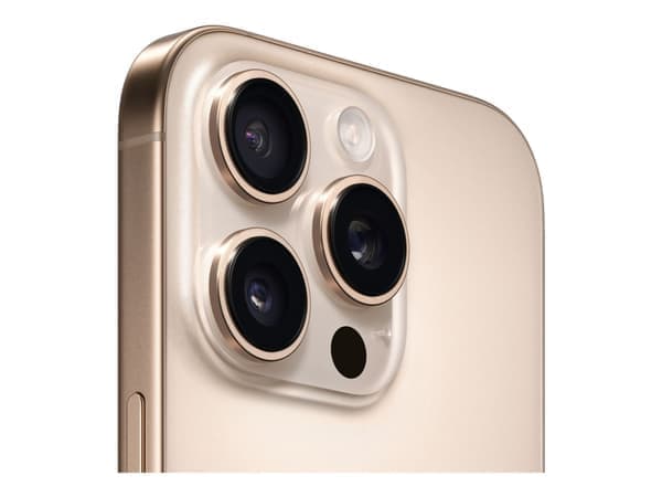 Apple iPhone 16 Pro Max - 256 GB Desert Titan - Europeisk version - Helt ny - Upplåst - Inte aktiverad
