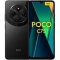 Miniatyrbild 1 av 4: Smartphone POCO C75 6GB 128GB Svart, 2.0GHz, 6.88-tums skärm, Dubbel AI-kamera 50MP, 5160mAH batteri, Fransk version 2 år av