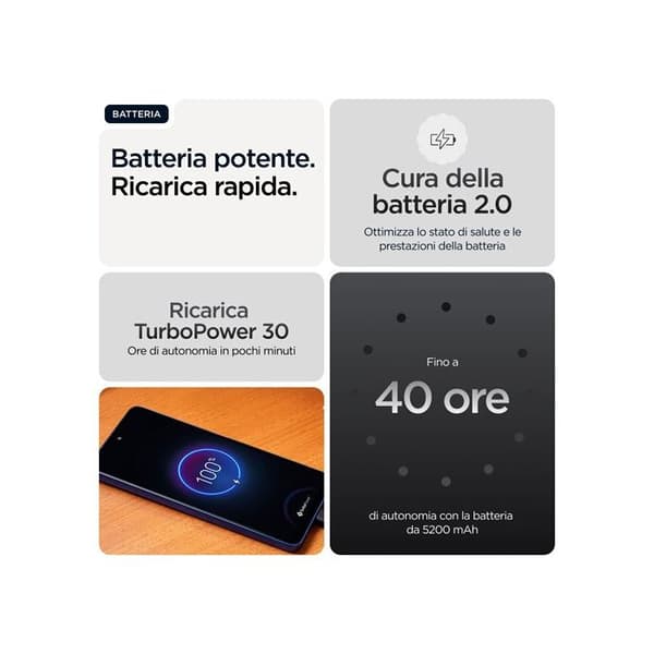 Motorola moto g56 5G Smartphone 6.72" 8GB 256GB 50MP Android 15 Svart