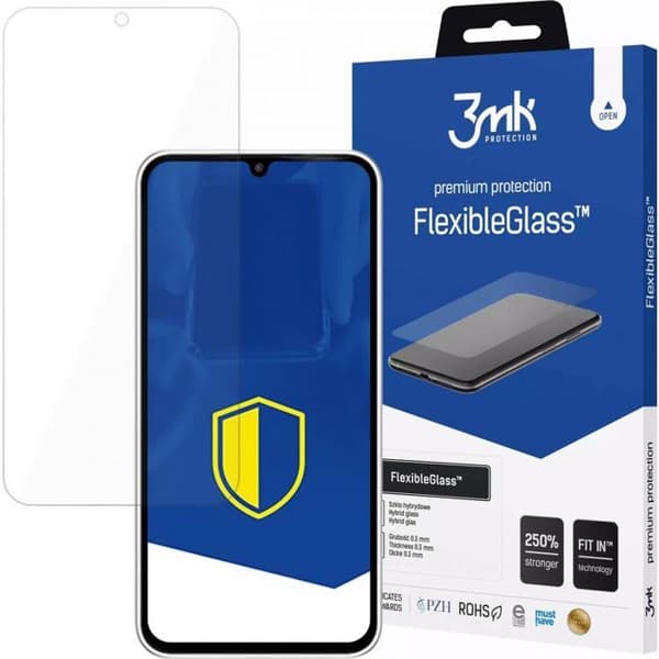 Smartphone Samsung Smartphone Galaxy A55 5G 8/128 Go Lila (SM-A556BLVAEUE) + Flexibelt Glas