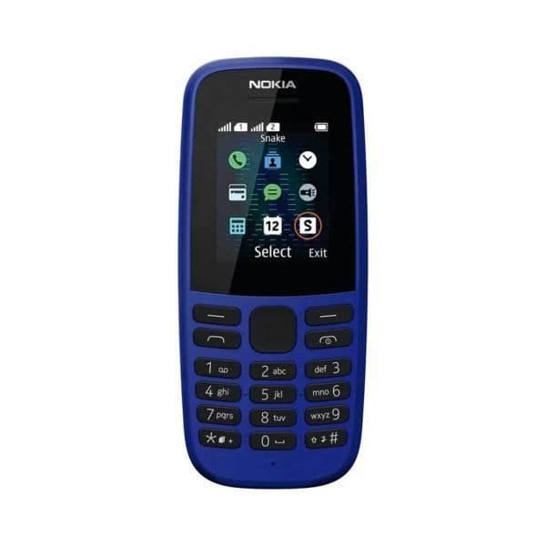 Mobiltelefon - NOKIA - 105 (2019) - Dual SIM - FM-radio - Lång batteritid