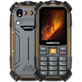 Miniatyrbild 1 av 4: HAMMER Boost 2 LTE IP68 2,4 - Robust telefon för proffs och entusiaster - Svart och orange