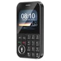 Miniatyrbild 2 av 6: Mobiltelefon med knappar 2,01 tum Dubbel SIM Stil Curve Svart