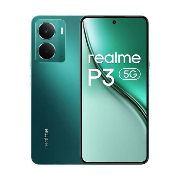 Realme P3 5G 8 GB/256 GB Grön (Starlight Green) Dubbel SIM