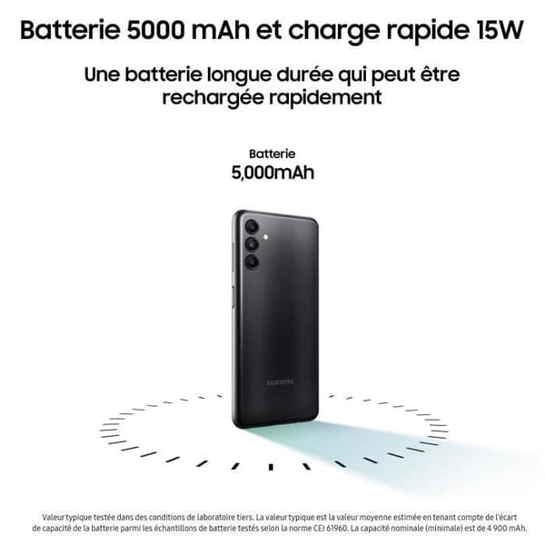 SAMSUNG Galaxy A04S 32GB 4G Svart