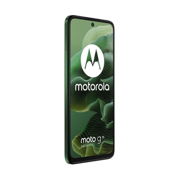 Motorola Moto G35 5G 4 GB/256 GB Grön (Leaf Green) Dubbel SIM