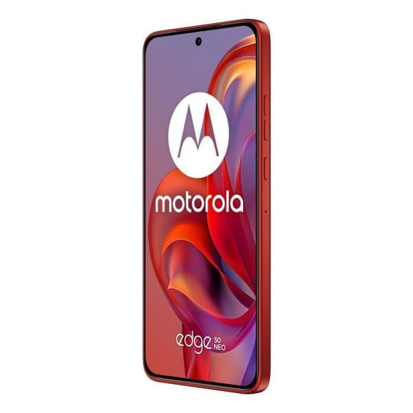 Motorola Edge 50 Neo Smartphone 6.36" 256GB 8GB RAM 5G Röd PANTONE Poinciana