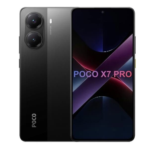 POCO X7 Pro Black 12 GB + 512 GB Svart
