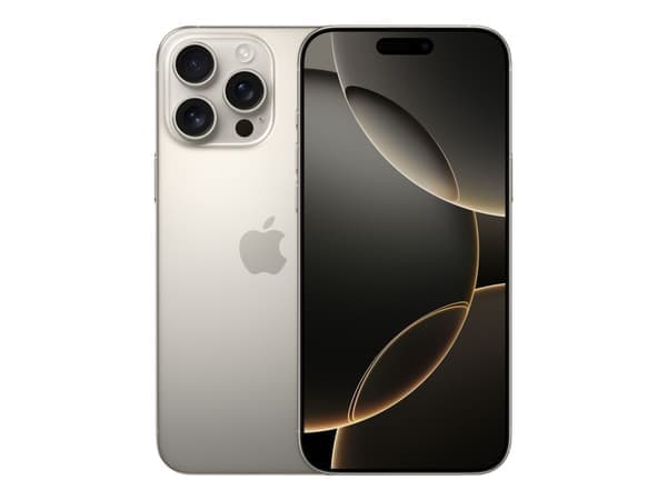 Apple iPhone 16 Pro 128 GB Natural Titanium - Europeisk version - Helt ny - Upplåst - Inte aktiverad Titan