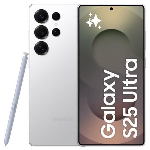 SAMSUNG Galaxy S25 Ultra AI Smartphone 1 Till Argent Titan