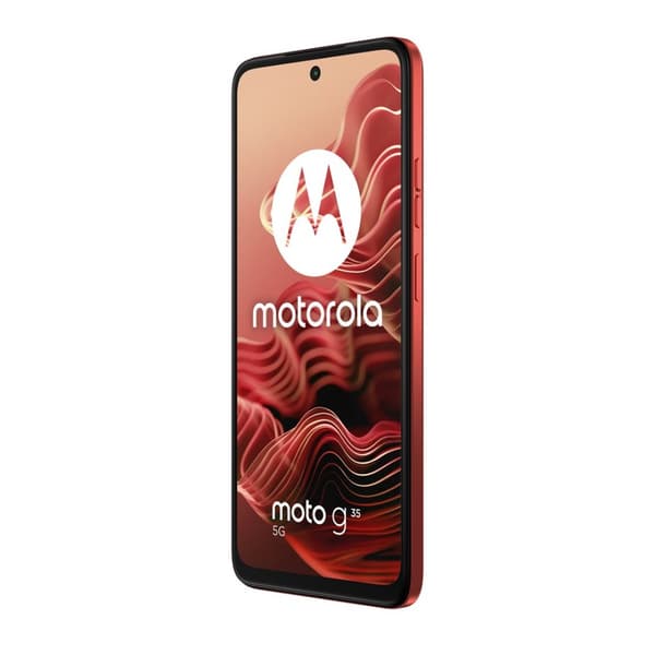 Motorola Moto G35 5G 17,1 cm (6,72") Dubbelt SIM-kort Android 14 USB Typ-C 8 GB 256 GB 5000 mAh Röd