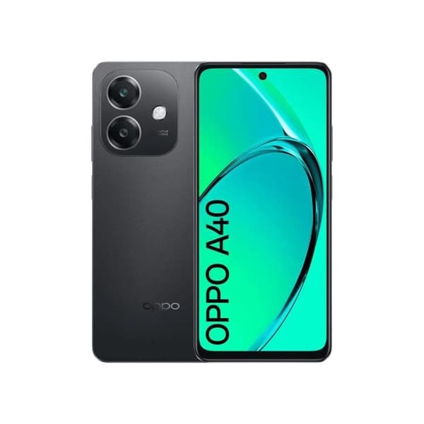 Oppo A40 4G 6GB-128GB Svart (Sparkle Black) Dual SIM