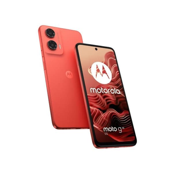 Motorola Moto G35 5G 4GB-256GB Röd (Guava Red) Dual SIM Röd