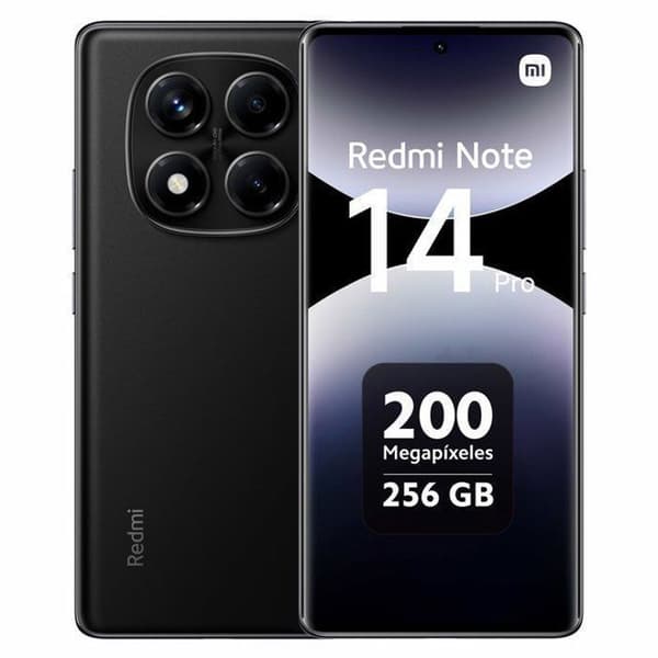 Xiaomi Redmi Note 14 pro Smartphone 4G 8GB RAM 256GB ROM - Svart