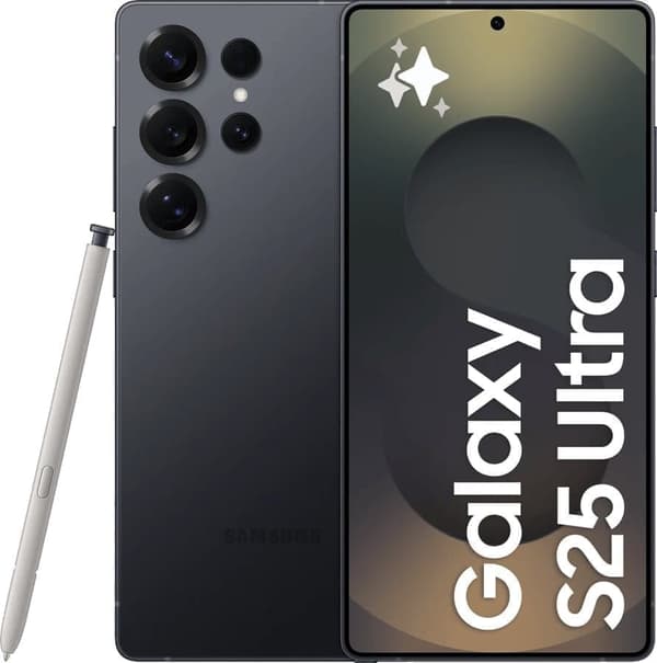 Samsung Galaxy S25 Ultra 512GB Titanium Jetblack Svart, Titan