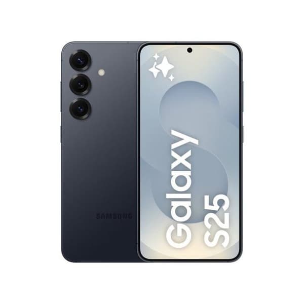 Samsung Galaxy S25 Smartphone med AI Lagring 128GB Batteri 4.000mAh Svartblå Samsung Galaxy S25 Smartphone med AI Lagring 128GB Batteri 4.000mAh Svartblå