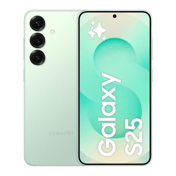 SAMSUNG Galaxy S25 AI Smartphone 128 GB Vattengrön