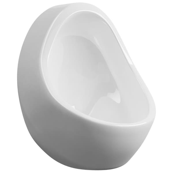 Urinaler - Living væghængt urinal med skylleventil keramisk hvid