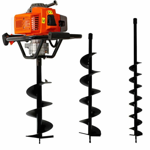 2,8 HP BORRIGG Jordskruv + borrset