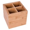 Miniatyrbild 1 av 3: Porte-ustensiles - ARCOS - Ställning i Bambu - Brun - 150 x 160 x 160 mm - Modern Design