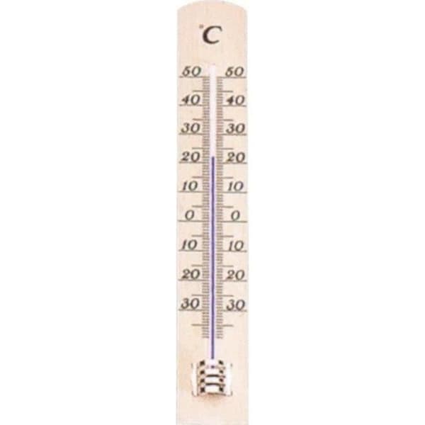 METALTEX - Inomhus termometer i bokträ298005