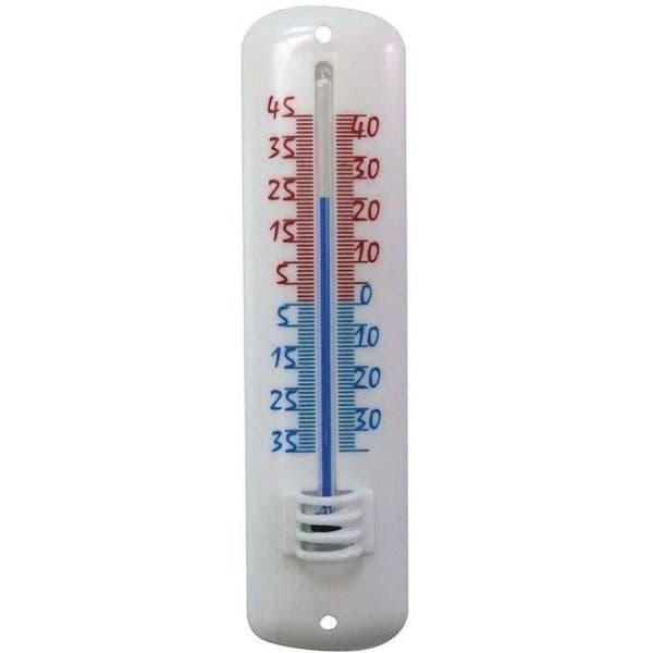 OTIO - Termometer med plast i vitt