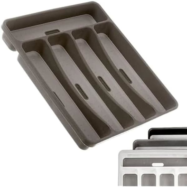 Bestickbricka - Kozina - Flerfärgad - Plast - 28,5 x 5 x 32,5 cm - S7924135