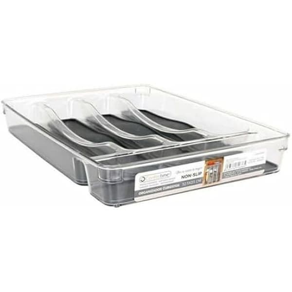 Bestickbricka - Confortime - Set om 12 - Halkfri - Flerfärgad - 32,5 x 23 x 4,5 cm