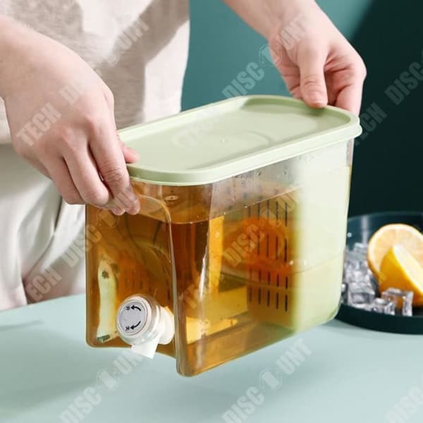 TD® Home Kallvatten Vattenkokare Kylare Kylskåp Blomma Juice Te Citron Vattenkokare Öl Zapper Stor kapacitet