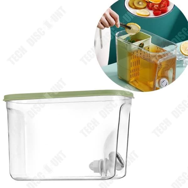 TD® Home Kallvatten Vattenkokare Kylare Kylskåp Blomma Juice Te Citron Vattenkokare Öl Zapper Stor kapacitet