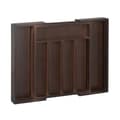 Miniatyrbild 6 av 6: Relaxdays Drawer Bestick Box, Expanderbar, Variabel Bredd, 5-7 fack, Bambu Organizer, 5,5x48,5x37cm, Brun