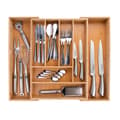 Miniatyrbild 1 av 6: Bestickställ - Alpina - Bambu - Utsträckbar 34-56,5 cm - 6 fack - Ekologisk
