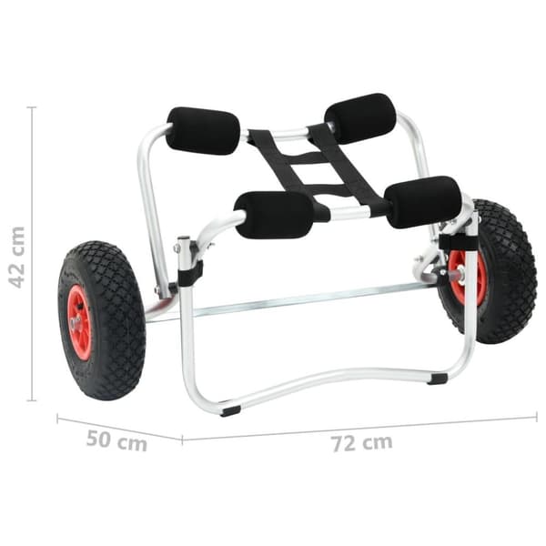 vidaXL Kajakk Transportvogn