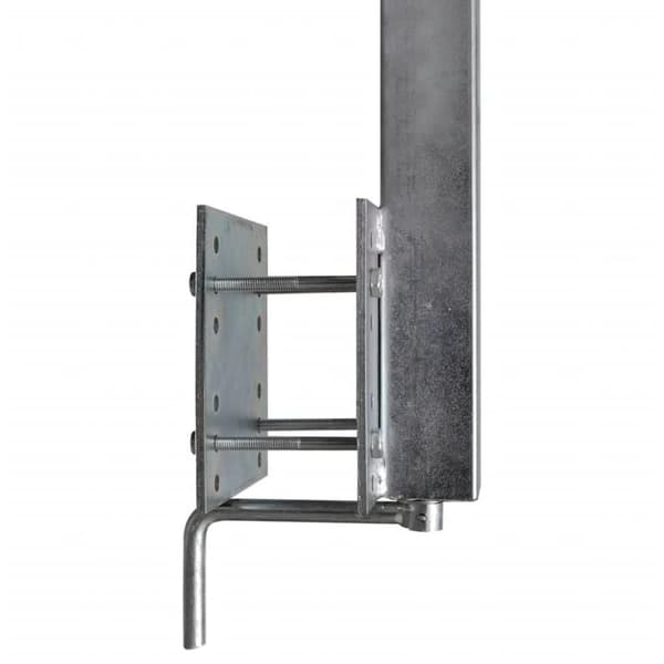 vidaXL Båthenger solid stang frontstøttesett på 2 stk 63 - 88 cm