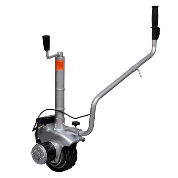 vidaXL Motorisoitu peräkärryn nokkapyörä alumiini 12 V 350 W