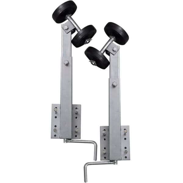 vidaXL Venetrailerin tuplarulla keulantukisarja 2 kpl 59 - 84 cm