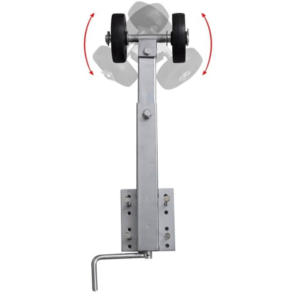 vidaXL Venetrailerin tuplarulla keulantukisarja 2 kpl 59 - 84 cm